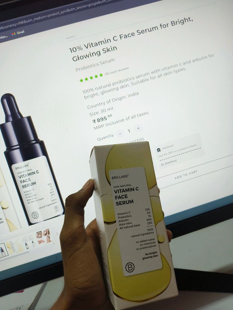 Brillare Vitamin C Face Serum