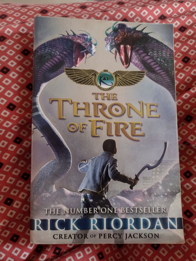 Rick Riordan -The Throne Of Fire