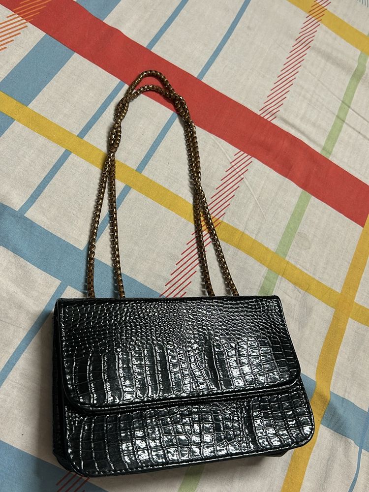 Black Sling Bag