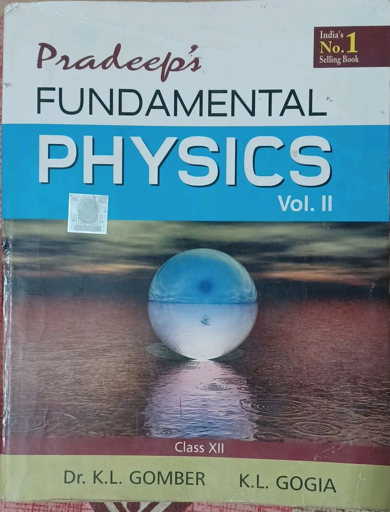 PRADEEP PHYSICS CLASS 12 VOL1&2