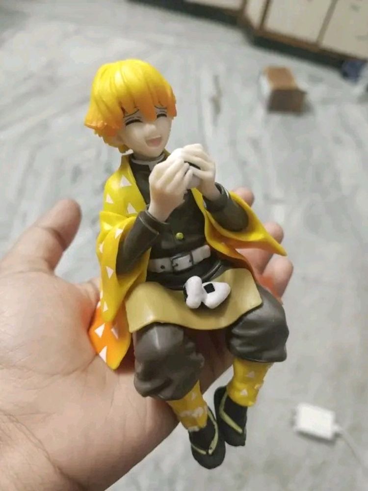 Zenitsu Demkn Slayer anime Action Figure Onitore