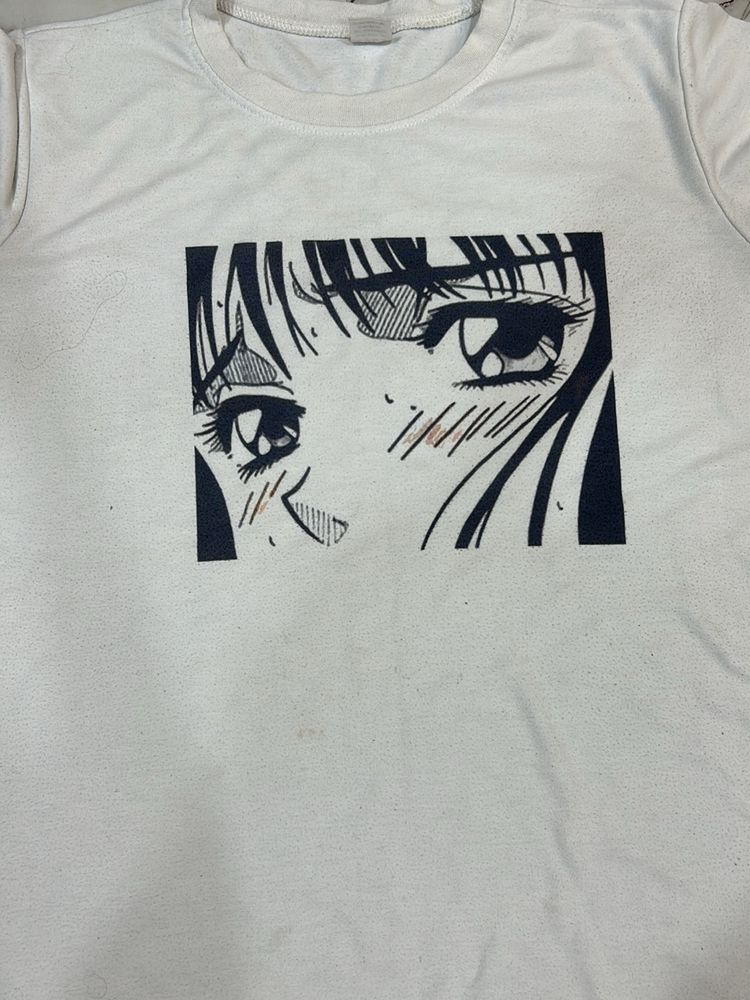 Oversized Anime Tee