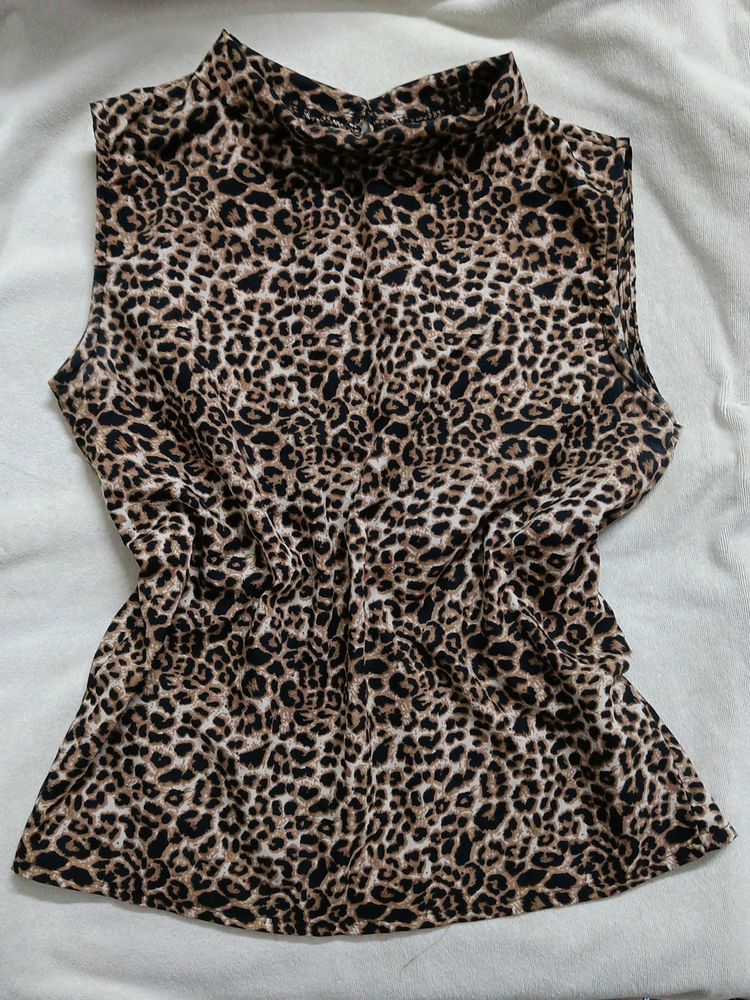 Cheetah Print Top