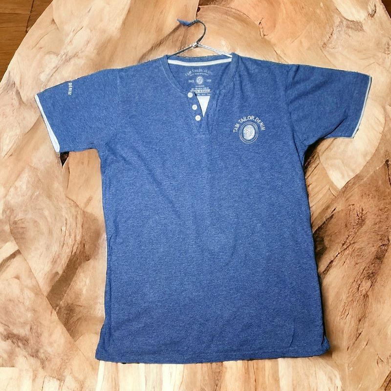 V Neck Half Shirt For Boys