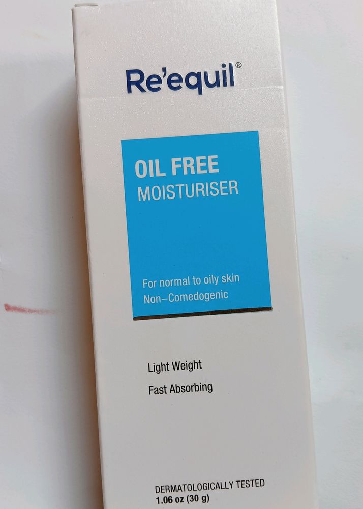 Reequill Oil Free Moisturizer