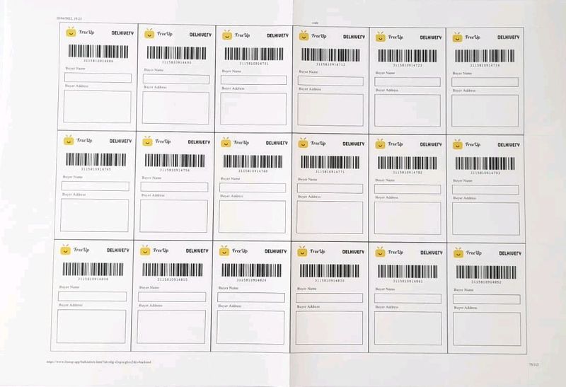 54 Shipping Labels