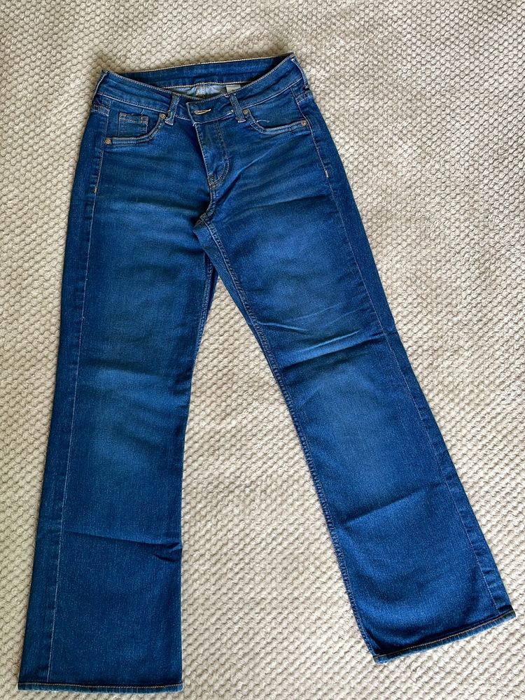 H&M Low Waist Bootcut Denim