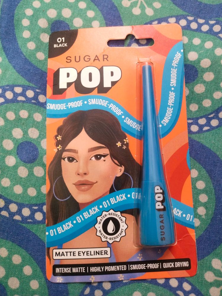 Sugar Pop Black Matte Eyeliner