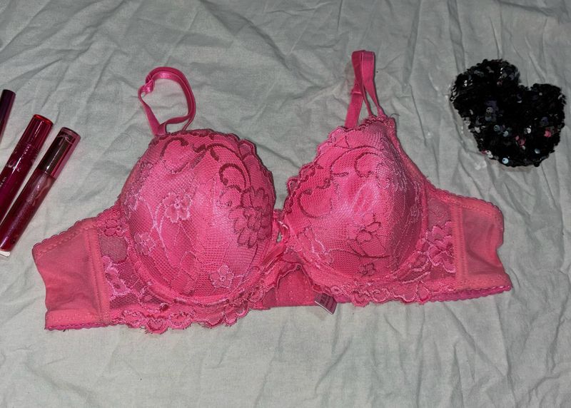 Barbie Pink Lacey Bra