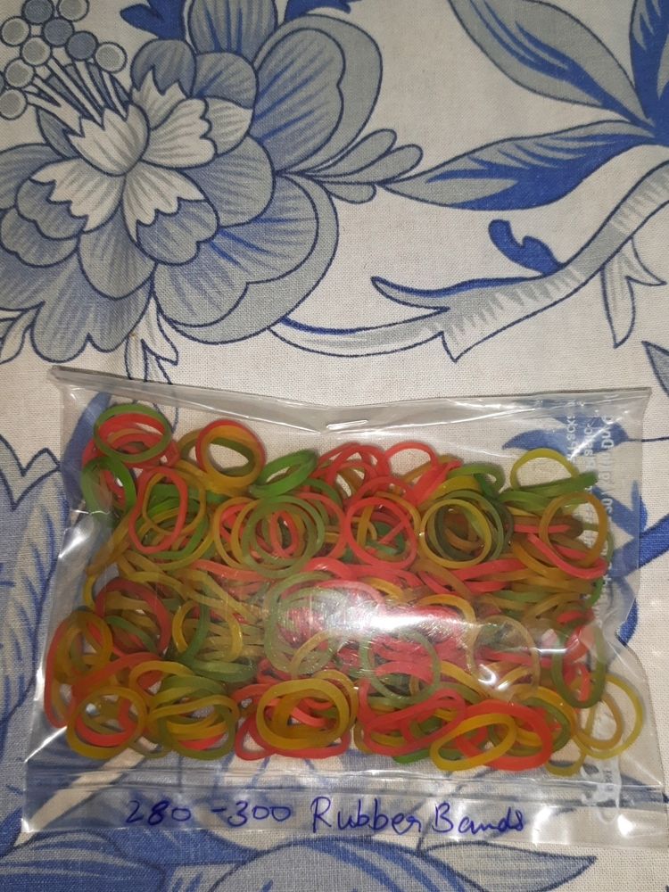 Pack Of 280-300 OLD Rubber Bands