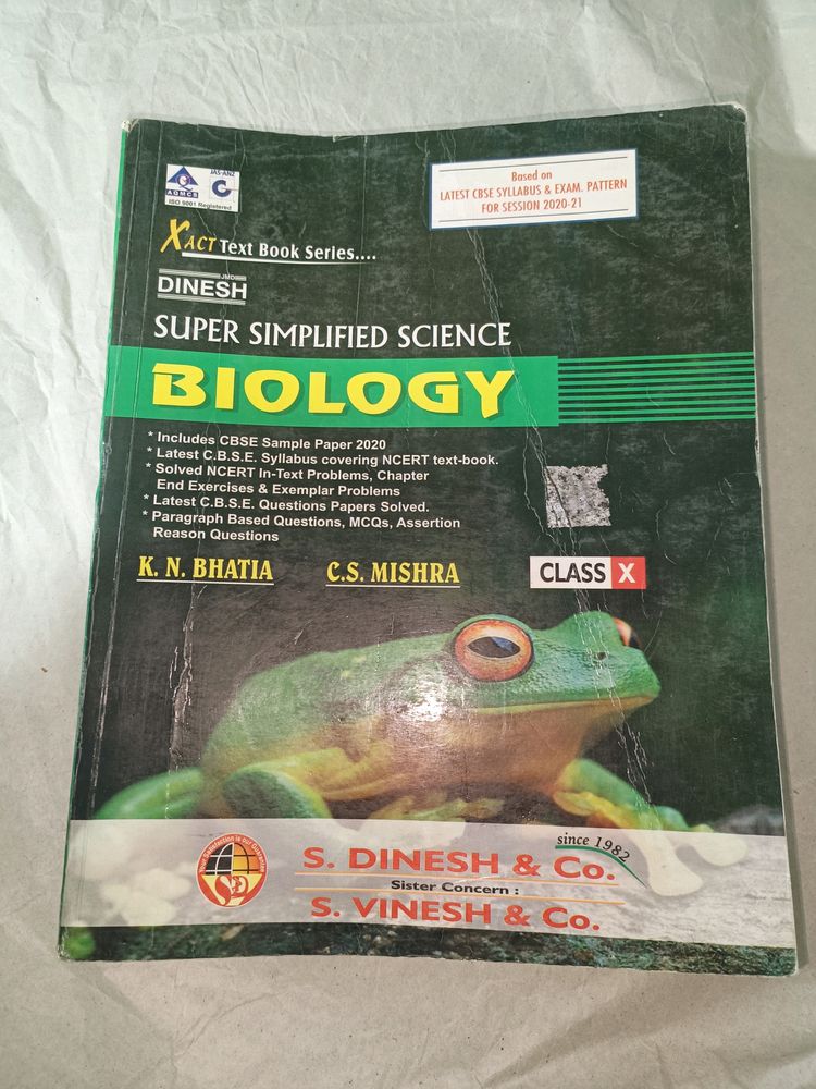 Class 10th Biology Best Book