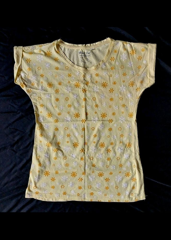 Yellow Tshirt For Women