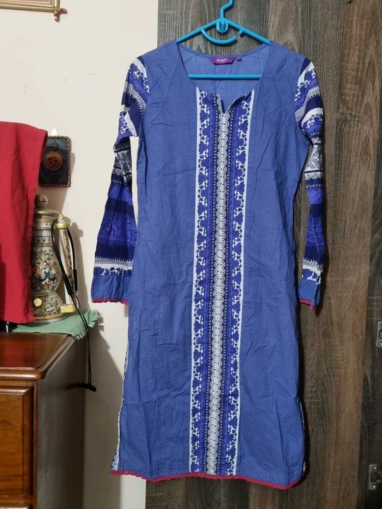 Printed Cotton Kurta