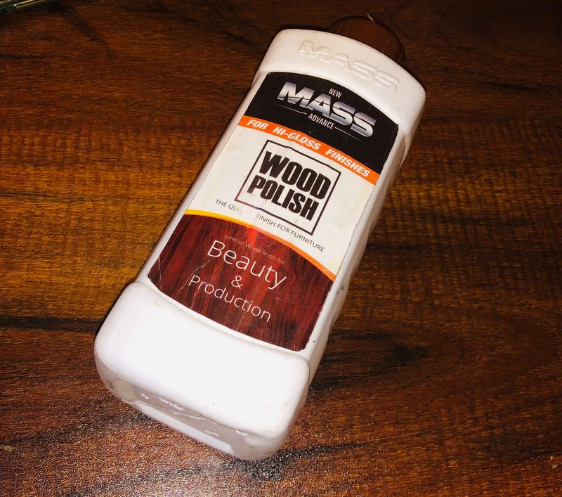 MASS Wood Polish Oil For Furniture Brown