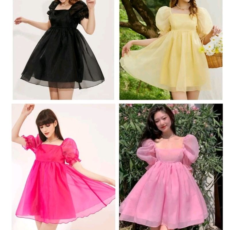 Organza Mini Frock