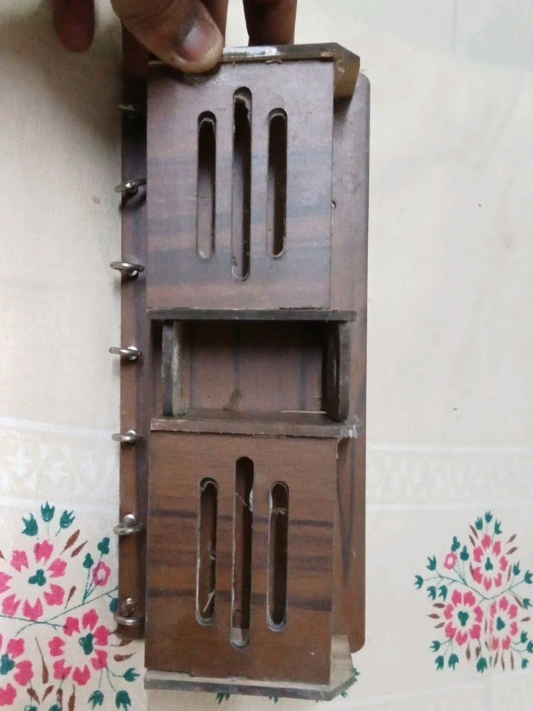 Wooden Key & Mobile Holder With Wall Mount Sell