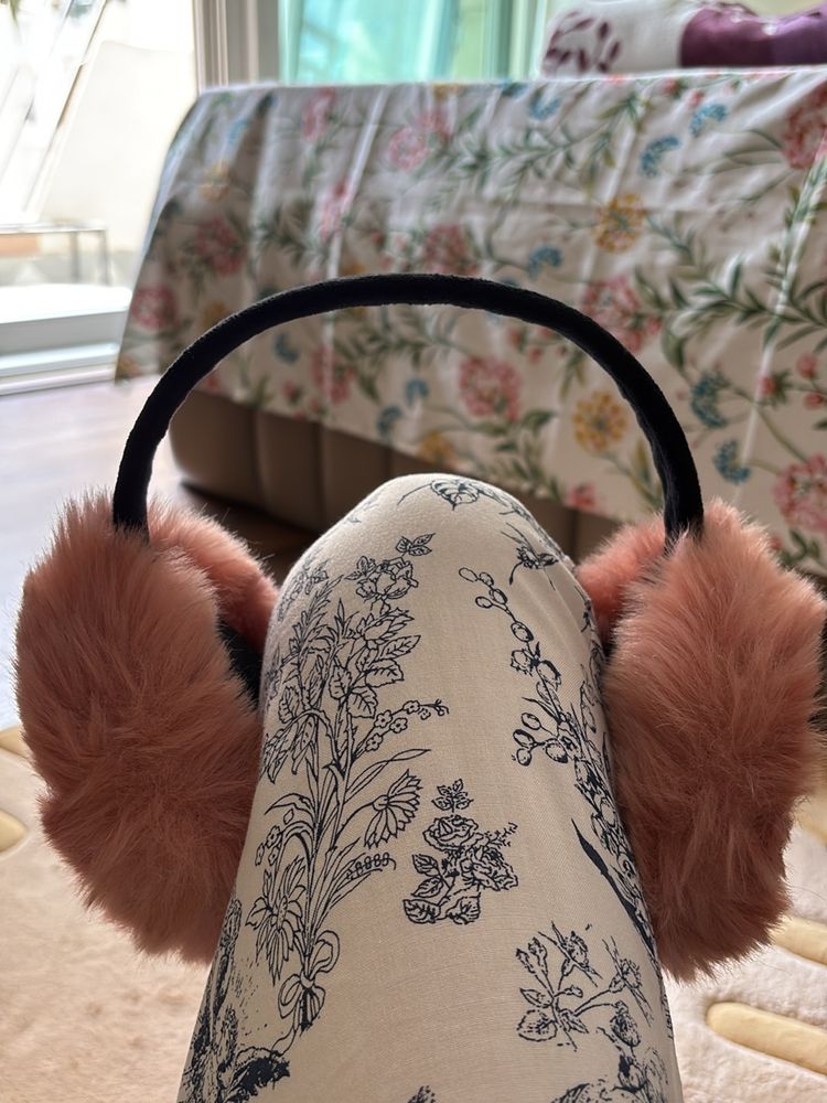 Faux Fur Foldable Big Earmuffs For Winter