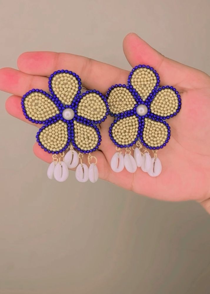 Handmade Flower Studs