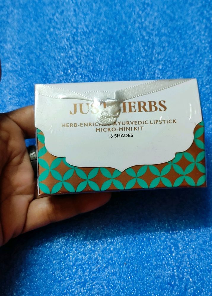 Just Herbs Ayurvedic Mini Lipsticks Kit 💞