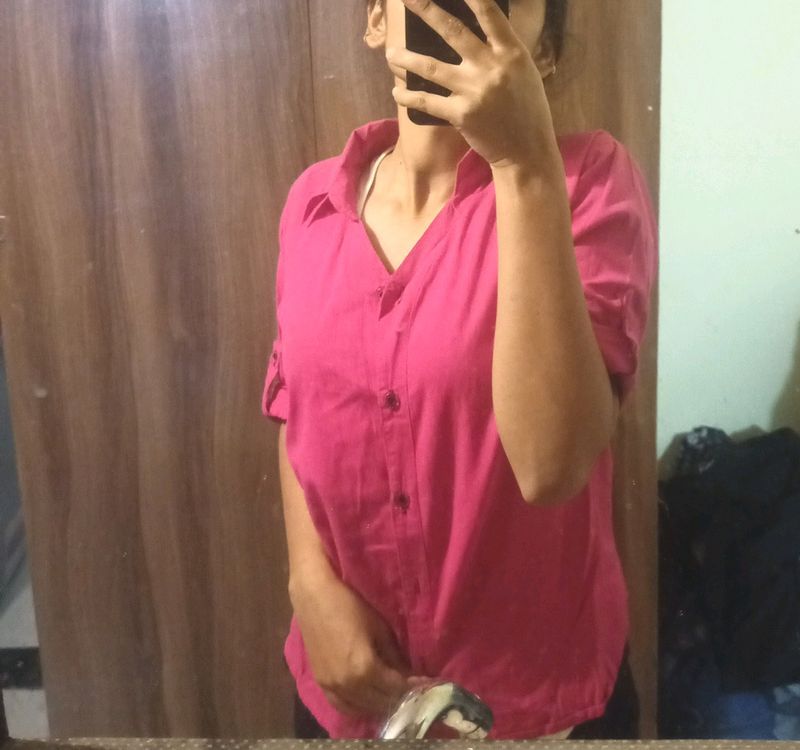 Hot Pink Shirt