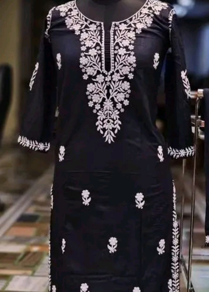 Black Chicken Kari Kurti