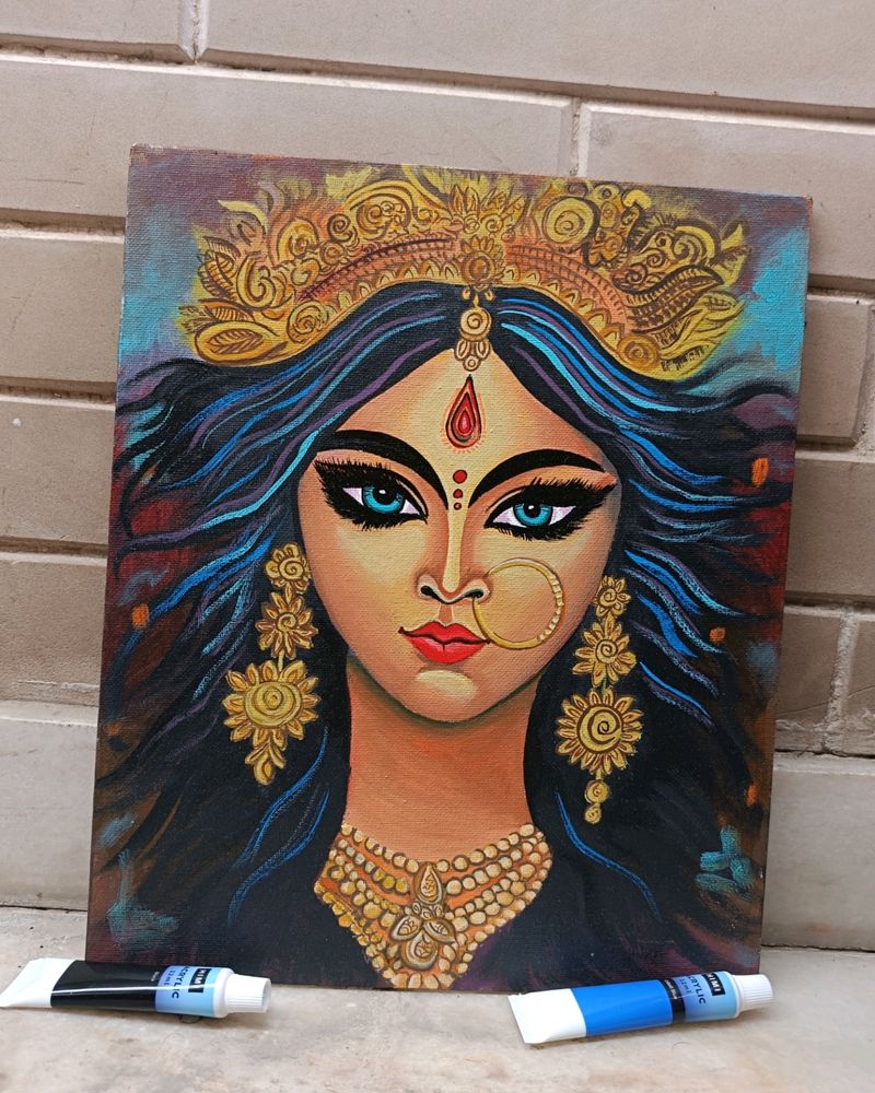 Durga Ma Canvas Painting