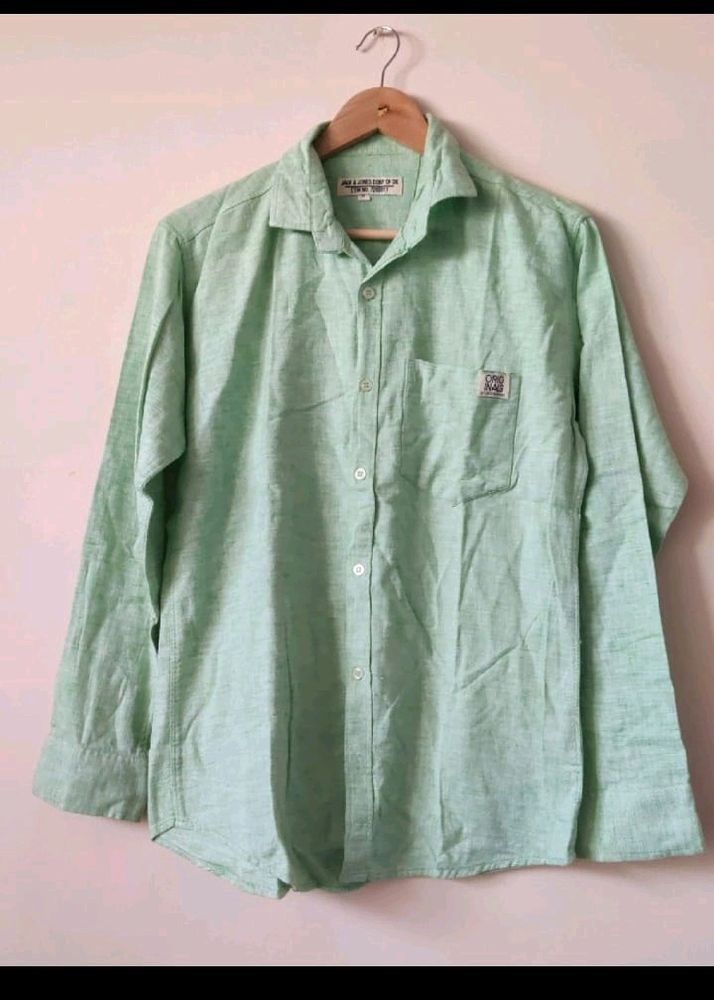 Pure Cotton Men Shirt