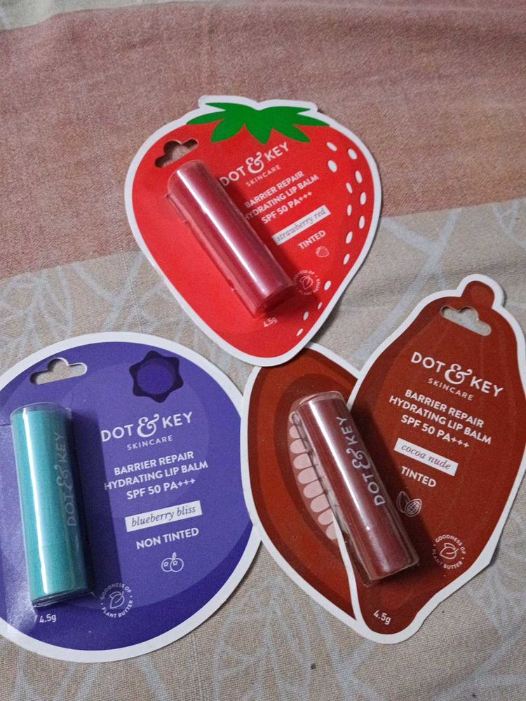 3 Dot & Key Lip Balm