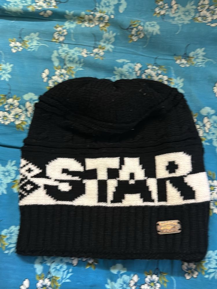 Stylish Men’s Winter Cap - Star