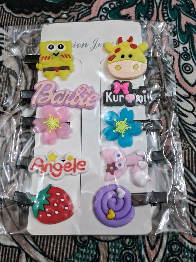 Girls  Hair Pins (10 Pc)