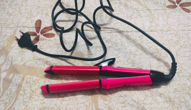 Pink Hair Straightener