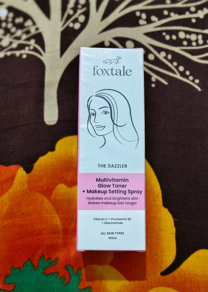 Foxtale Multivitamin Glow Toner + Makeup Fixer