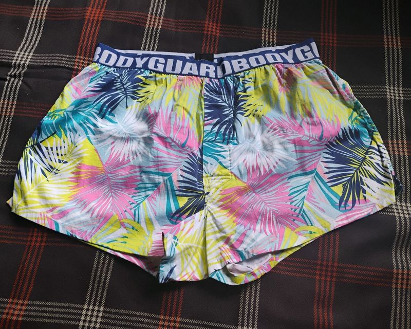 Tropical Print Men's Boxer Shorts