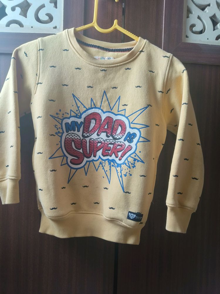 Boys Sweatshirt Age 6 To 8 Years