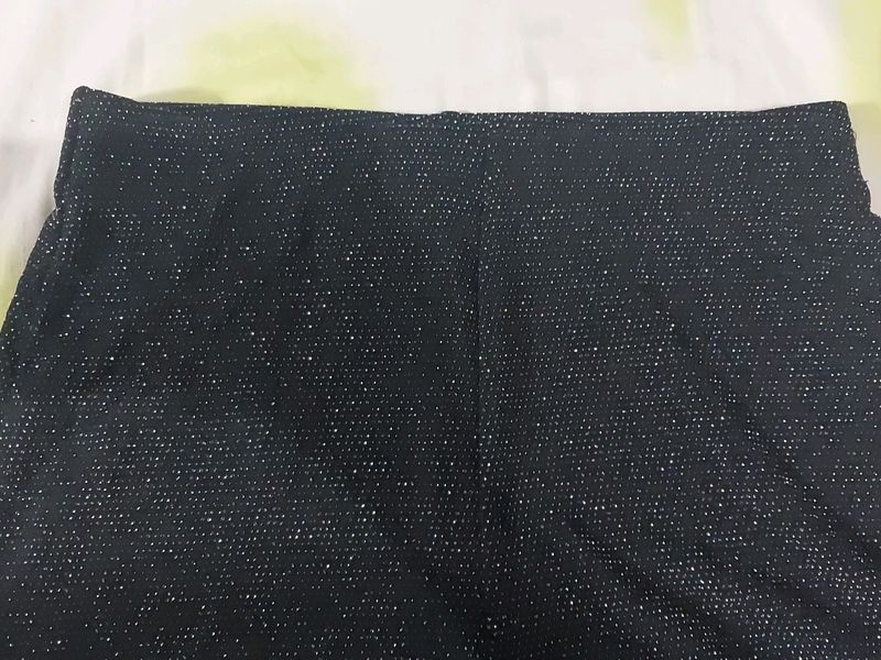 Glittery Mesh Trousers