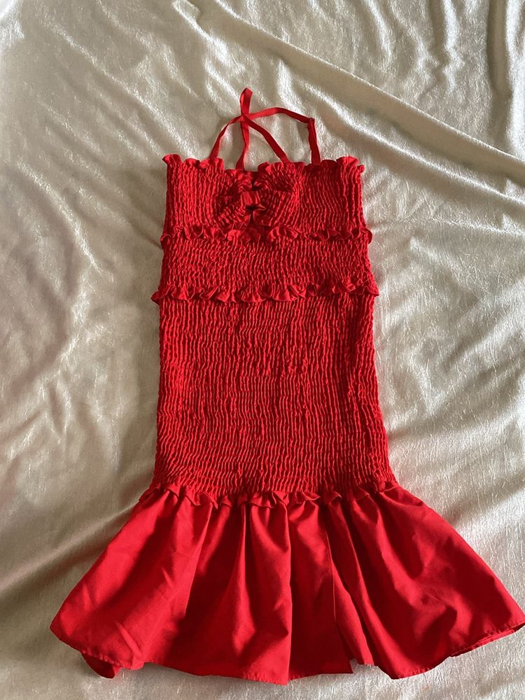 Spanish Red Dress