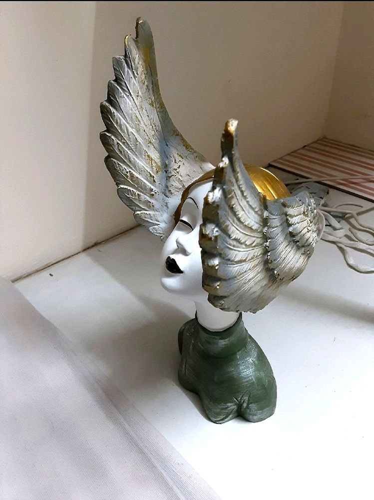 Big Angel Vintage Showpiece Sculpture