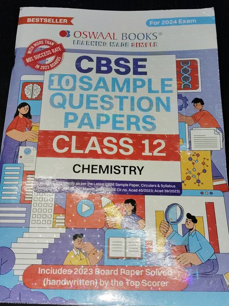 10 Sample Papers With Solution Class 12 CBSE Board