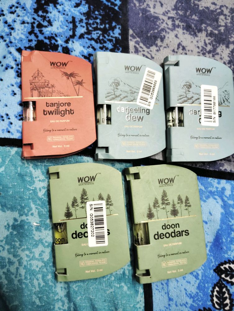 5 Wow Skin Science Deodorant Minis