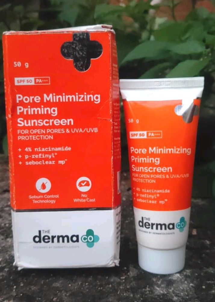 The Derma Co Pore Minimizing Sunscreen