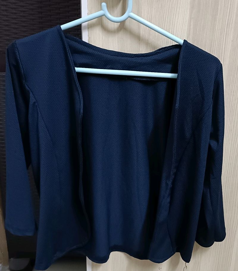 Beautiful Blue Jacket For Women