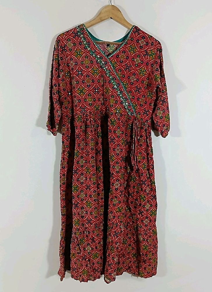 Multicolour Printed Kurta