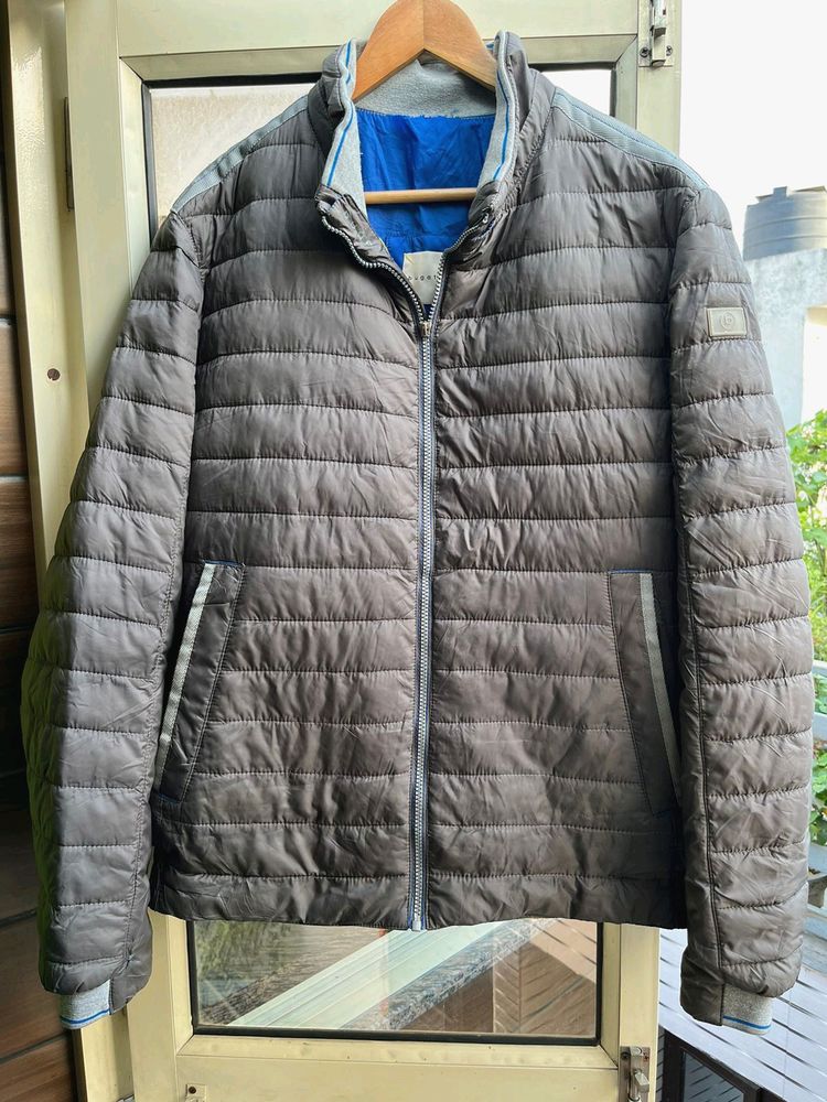 Bugatti Grey Puffer Jacket