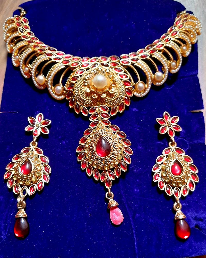 Beautiful Beads Kundan Necklace