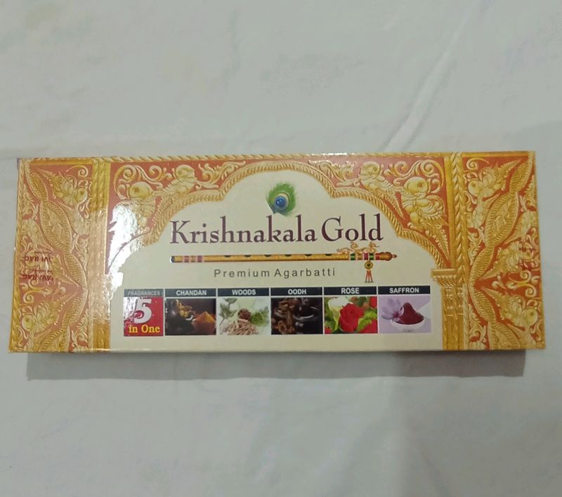 Agarbatti-2 Boxes(KrishnaKala Gold)