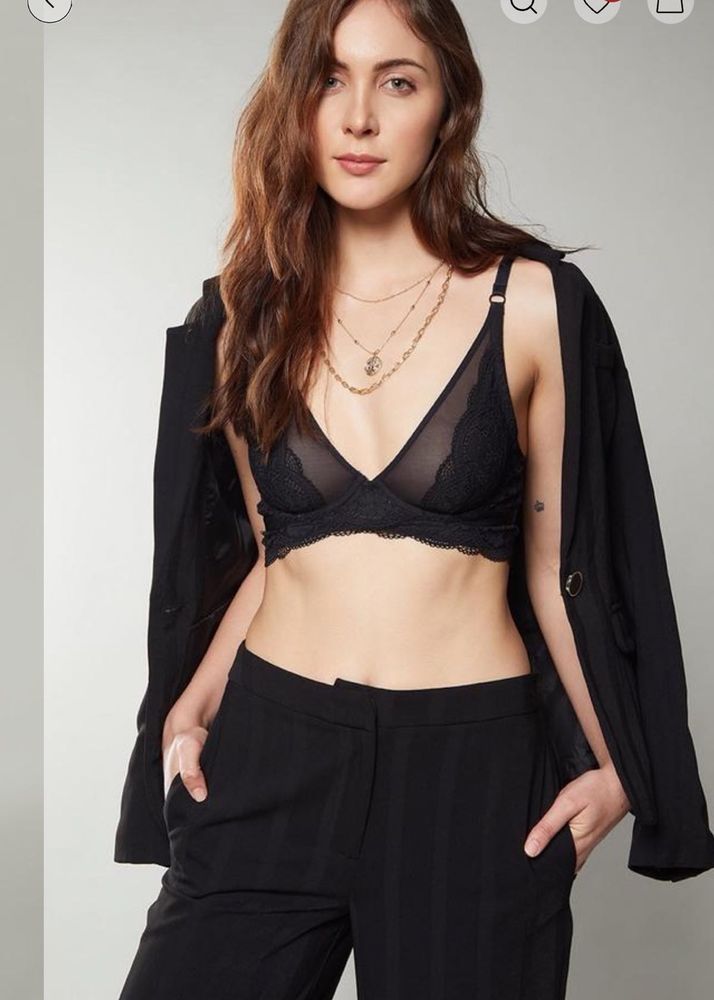 Vero Moda Black Lace Bra