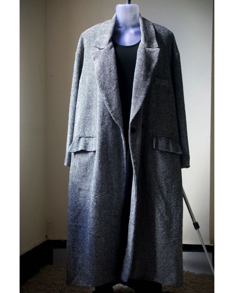 Wool Blend Overcoat