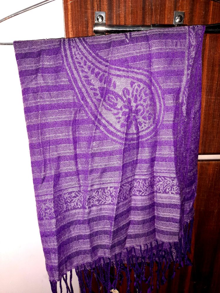 Purple Dupatta