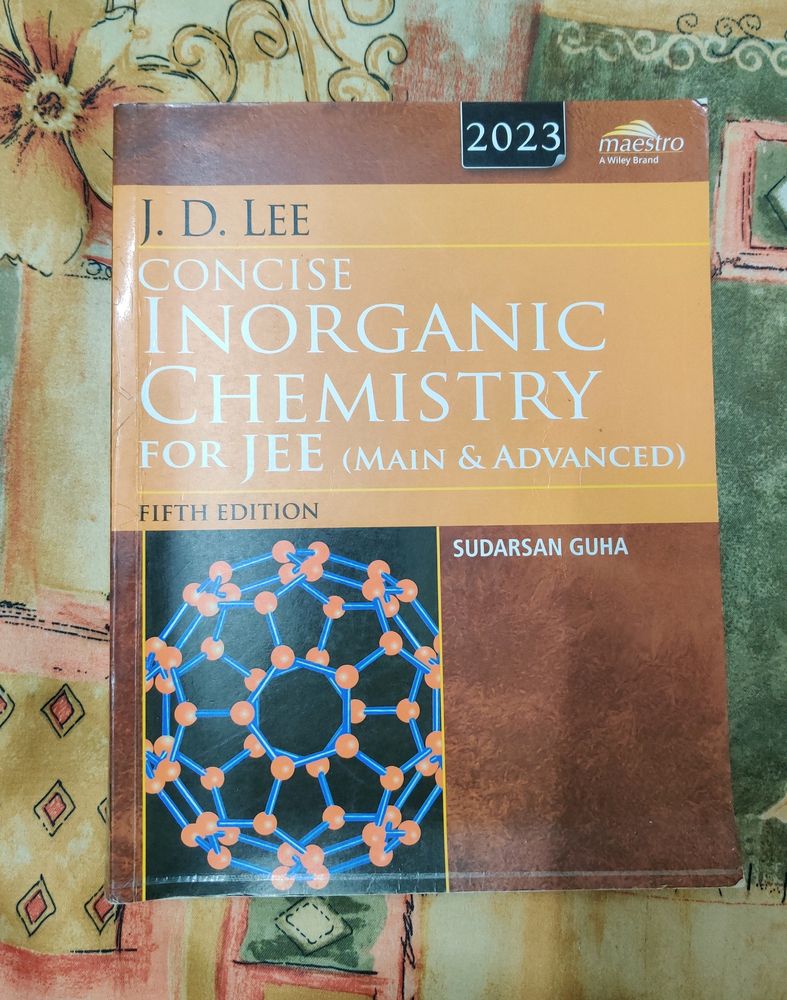 JD Lee Inorganic Chemistry For IIT JEE