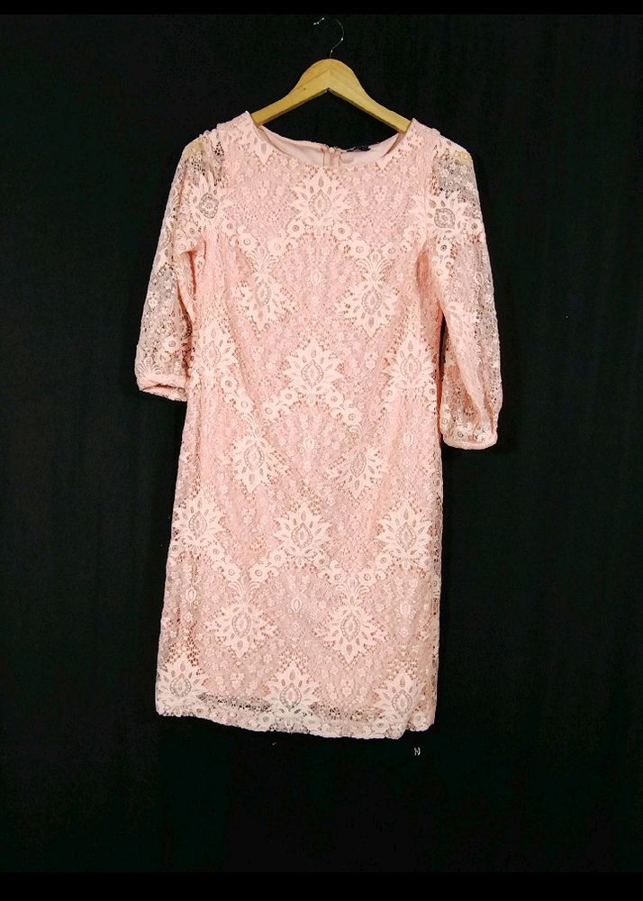 Light Pink Lace One Piece